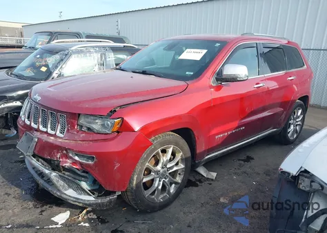 2014 Jeep Grand Cherokee Summit из США, поврежденный, VIN 1C4RJFJT4EC309010
